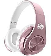 50th Anniversary of Hip Hop Over Ear Headphones, Overear Wireless Bluetooth 5.1 w Microphone, Lig...