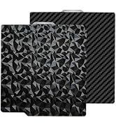 HIKUDIY 257x257mm PET PEO Double Side Build Plate for Bambu Lab X2D/P2S/X1C/X1/X1E/P1P/P1S/A1, Sm...