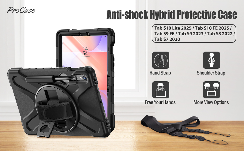 Rugged Case for Galaxy Tab S10 Lite 2025
