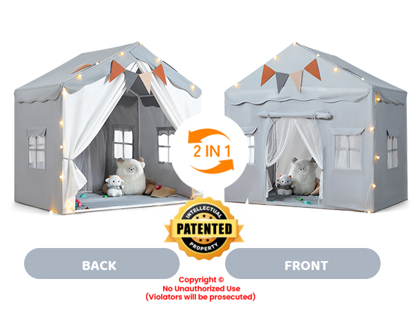 2 in 1 Kids Play Tent