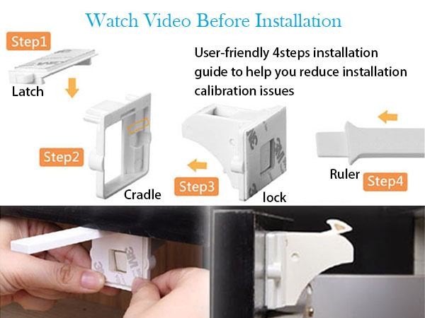vmaisi magnetic cabinet locks installation 600