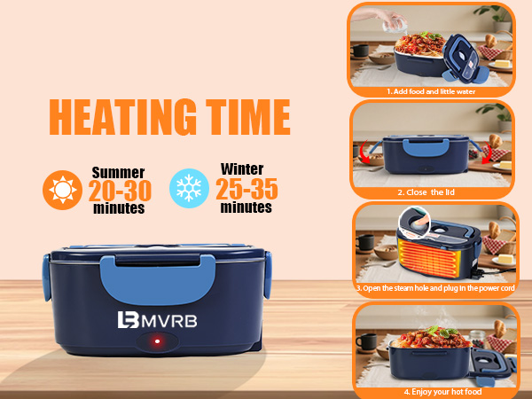 lunch box electric food warmer