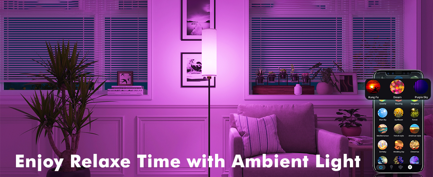 Ambient floor lamp