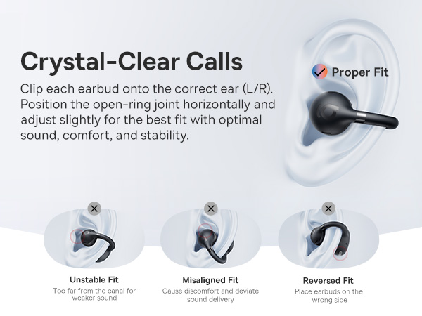 open ear earbuds open ear headphones wireless ear buds bluetooth clip on earbuds running workout