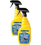 Rain-X 5071268-2 Glass Cleaner + Rain Repellent, 23 fl oz., Pack of 2