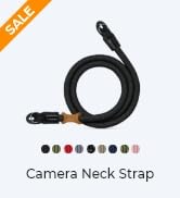 K&amp;F CONCEPT Camera Neck Strap,100cm Nylon Rope Camera Shoulder Strap with O-ring for DSLR Camera-...