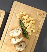 charcuterie board kitchen gadget cutting wood wooden bamboo large tidy butcher block chopping stuff