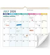 Wall Calendar 2026-2027, 18 Month Large Desk Calendar from July 2026 to December 2027 14.5" x 11....