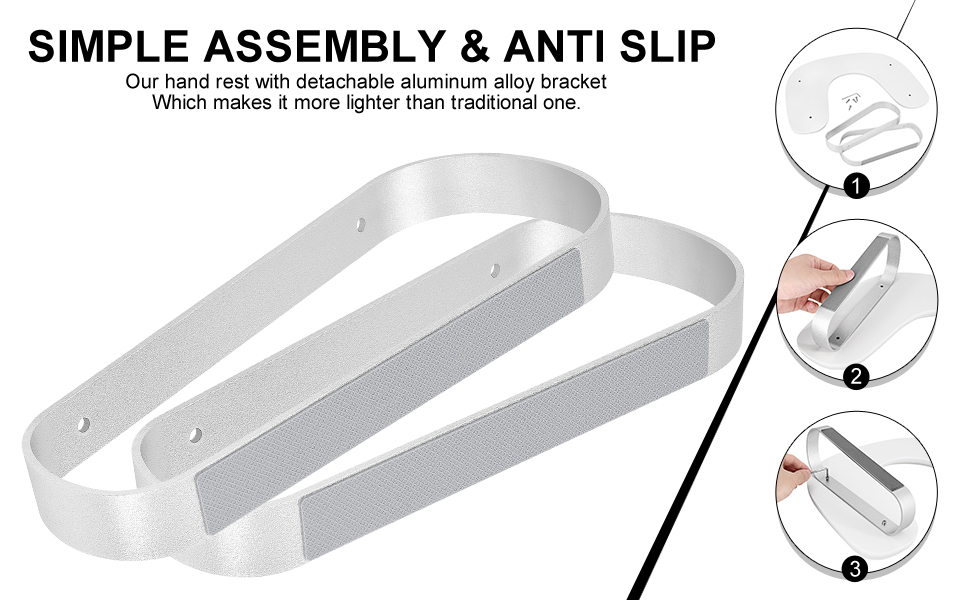 Wenxintek nail arm rest white 04