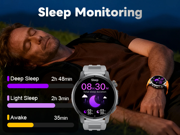 smart watch with sleep monitor