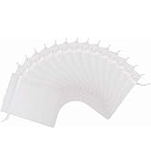 Staruby 100 Pcs Organza Bags - 3x4 Inch Drawstring Jewelry Gift Bags - Mesh Pouches for Wedding, ...