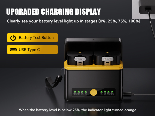 UPGRADED RING BATTERY CHARGING CASE