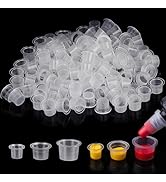 Tattoo Ink Caps Cups - Autdor Mixed 300pcs Tattoo Cups Pigment Caps Disposable Tattoo Ink Cups fo...