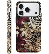 for iPhone 17 Pro Max Vintage Leopard Phone Case, Hybrid Durable Protection Cover, Hard Shell wit...