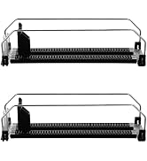 2Pcs Drink Organizer for Fridge - Self-Pushing Soda Can Dispenser Refrigerator Bottle Organizer B...