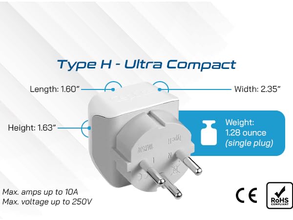 israeli power adapter