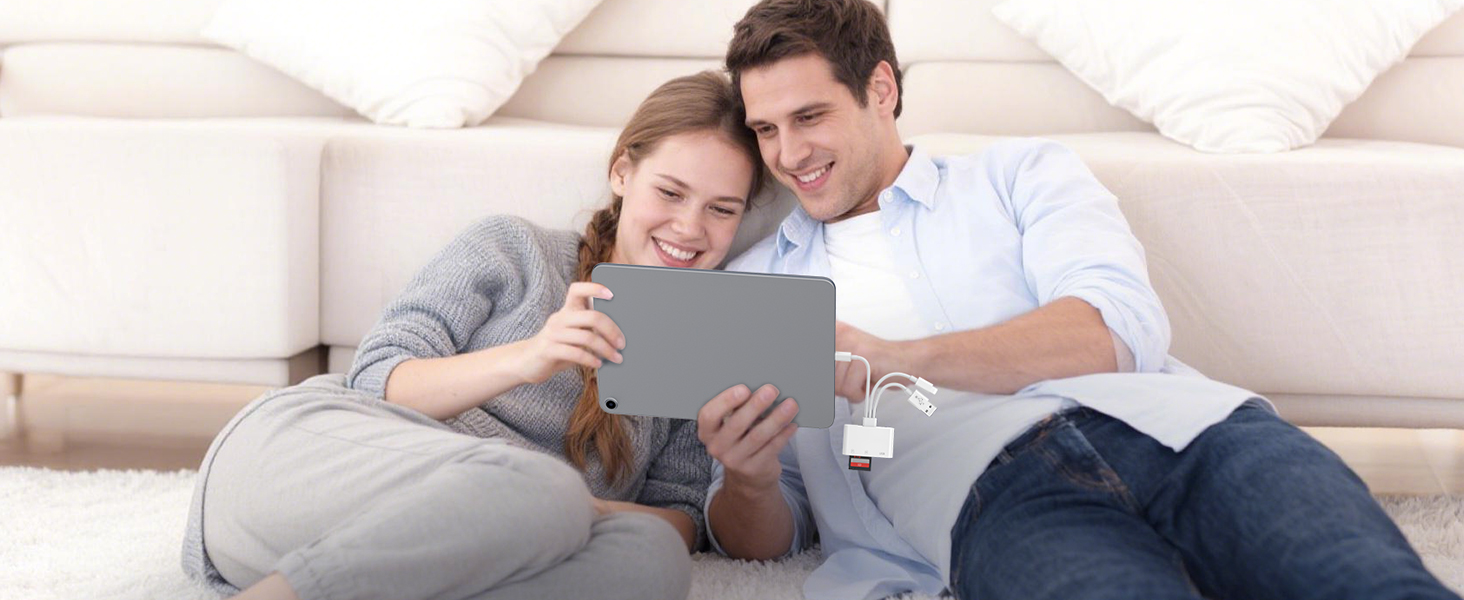 lightning to sd card camera reader