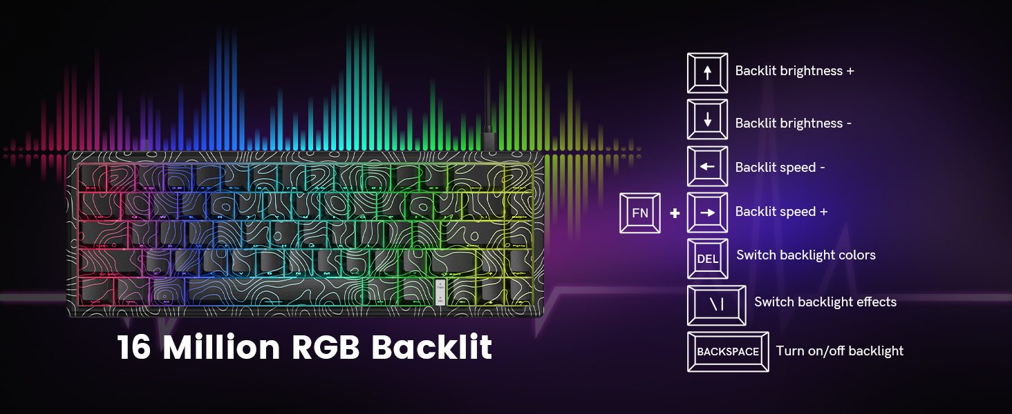 klymra womier wired mechanical keyboard