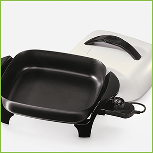 Nonstick surface, inside and out, for stick-free cooking and easy cleaning.
