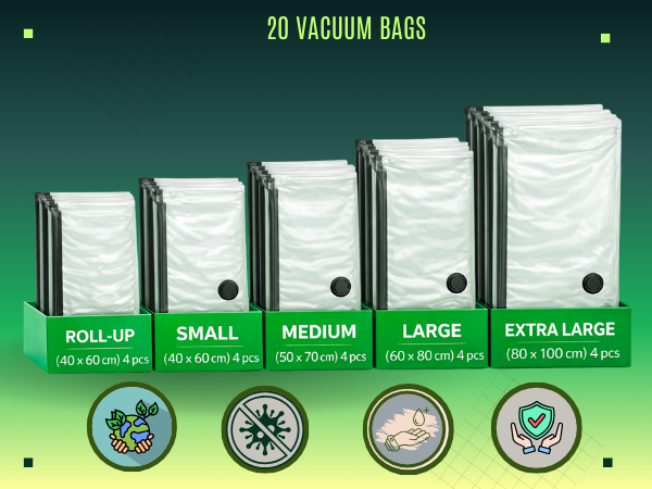 Travel Vacuum bags