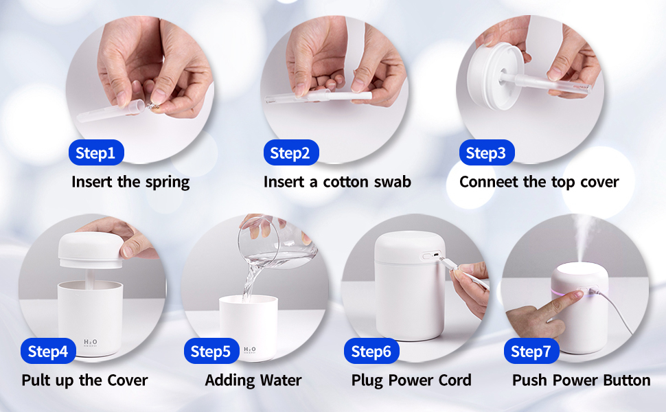 How to Install the mini humidifier
