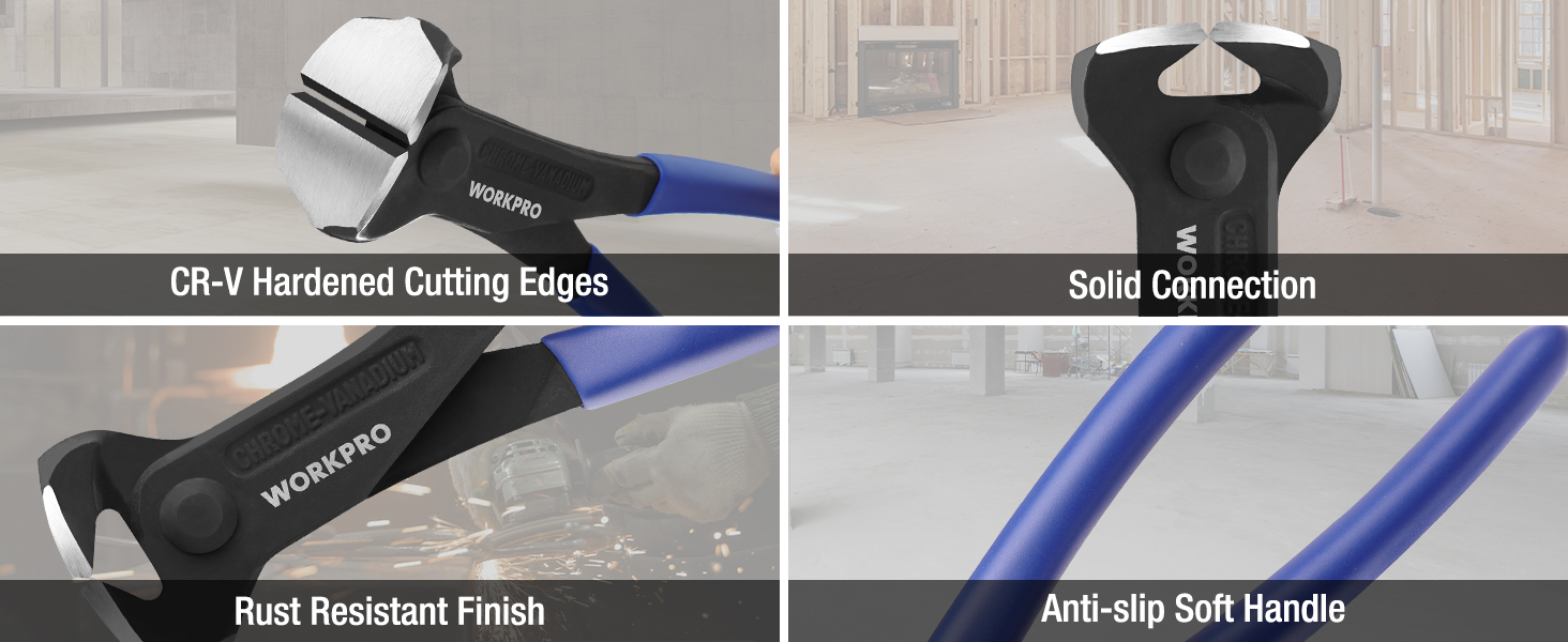 CR-V Hardened Cutting Edges
