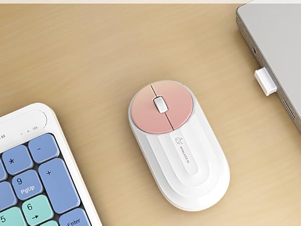 plug and play wireless keyboard and mouse combo