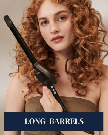 Bio Ionic long barrel hair curlers and stylers