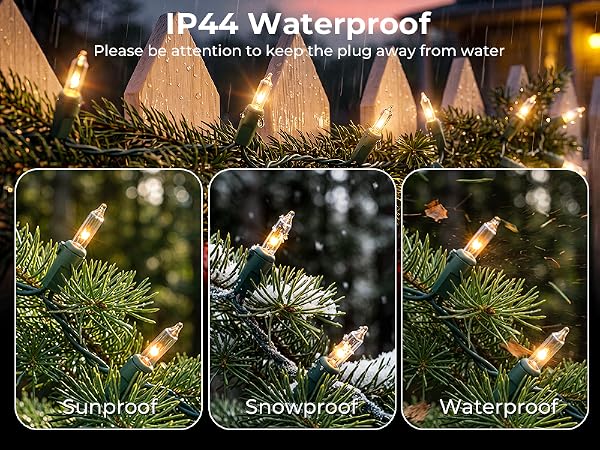 IP44 Waterproof