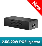 2.5G 90W PoE Injector