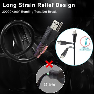 16AWG SJTW Heavy Duty Outside Household Extension Cable for Outdoor Lights