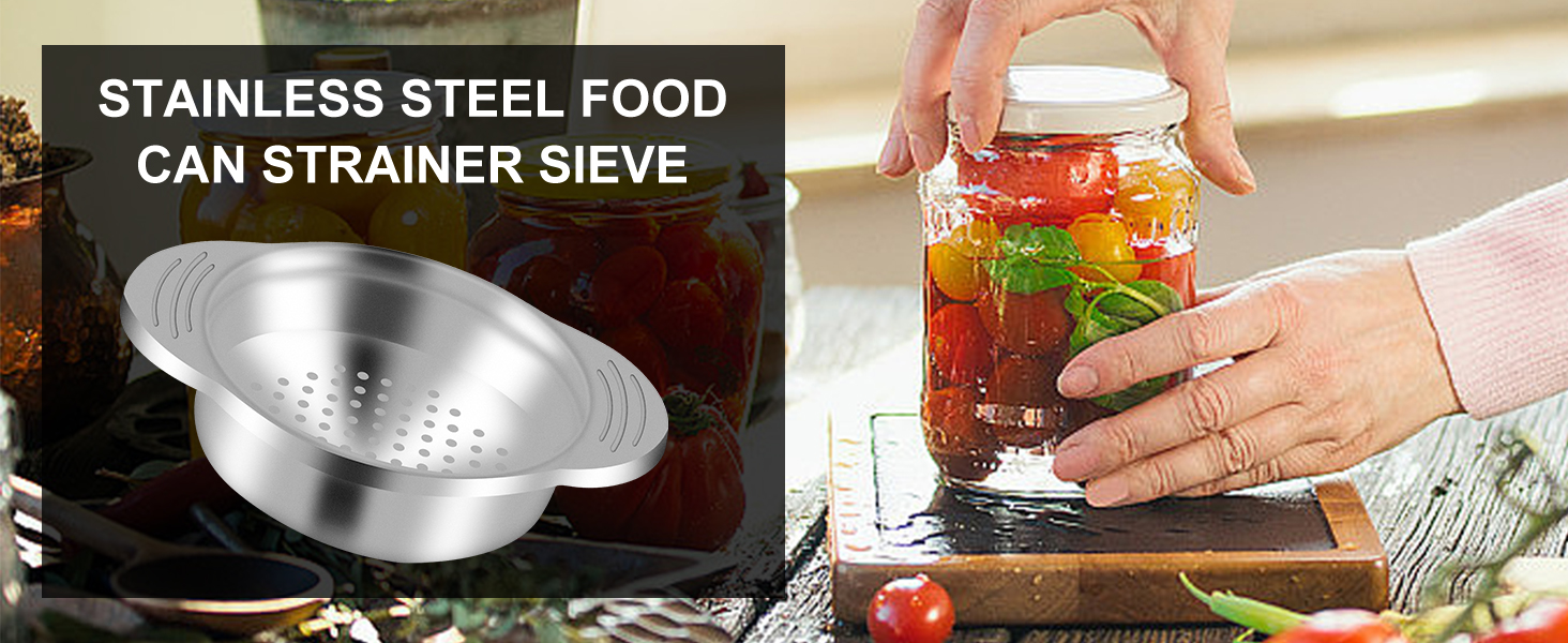 Metal Can Strainer 