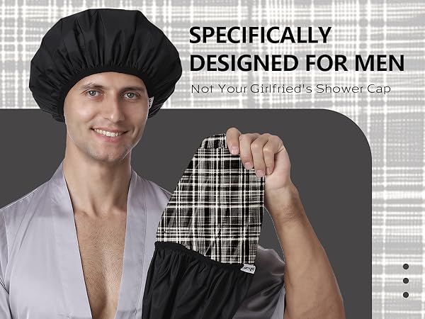 reusable shower cap