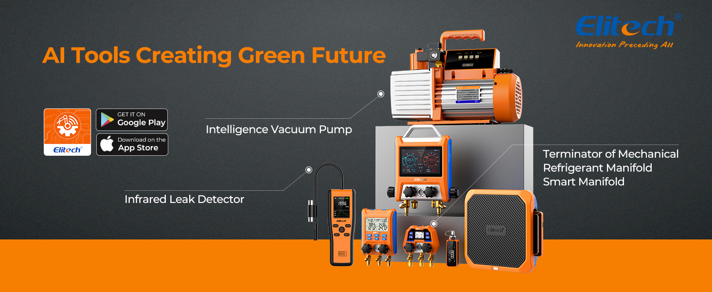 elitech refrigerant leak detector