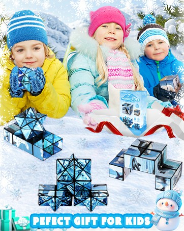 Polar Animal Toys for Ages 8-13, Travel Yoshimoto Cube for 6 7 8 9 10 11 Year-Old Boy Girls Gifts