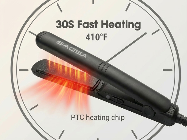 mini flat iron for short hair