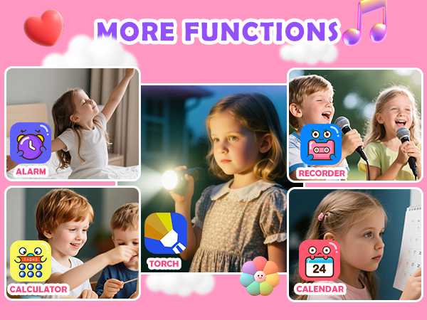 Kids Smart Phone for Girls, Toddler Unicorn Phone Toys for 3-8 Year Old Girl