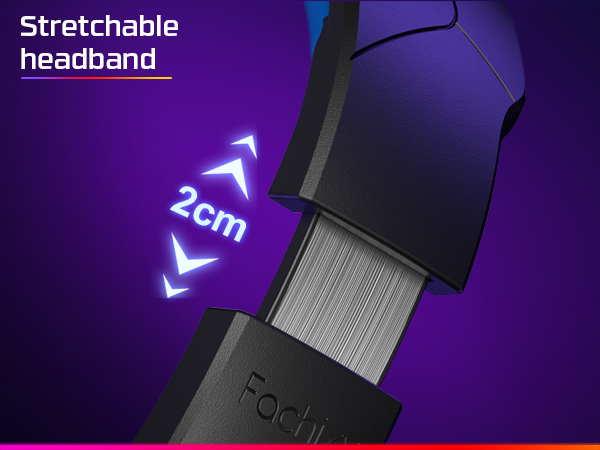 headset with adjustable headband