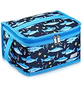 MIER Insulated Lunch Box for Men Women Kids Portable Small Lunch Bag 9 CAN Compact Thermal Mini C...