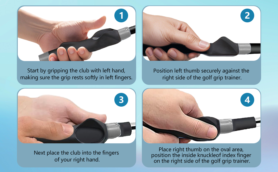 golf training grip
