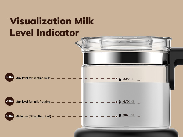 Electric Milk Frother and Steamer