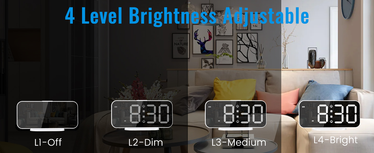 4 Level Brightness