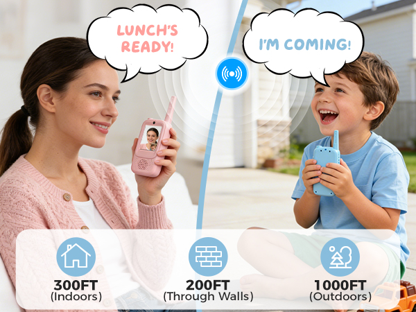 walkie talkies
