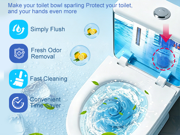 Toilet Bowl Cleaner Tablets for Tank
