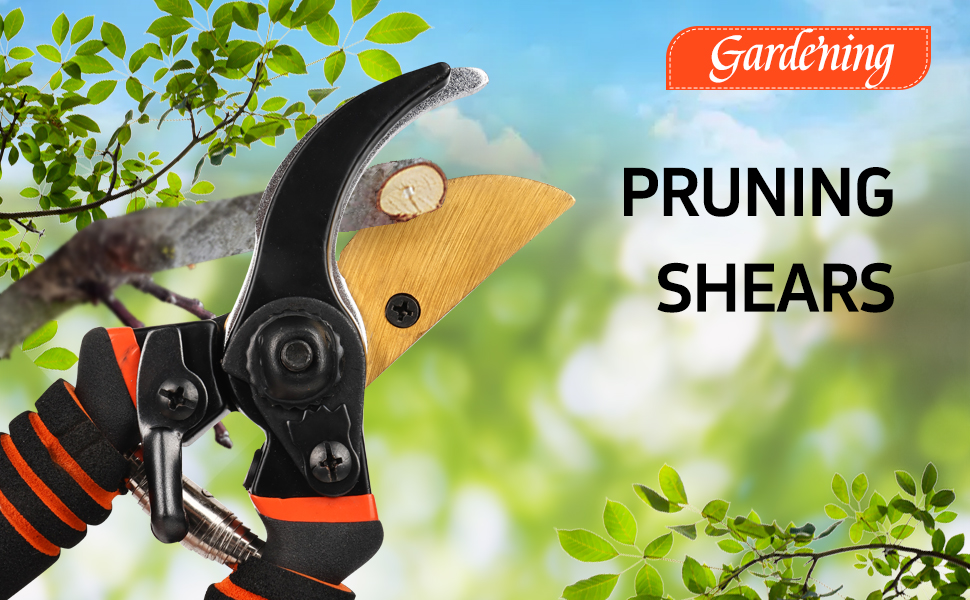 Gardening pruning shears