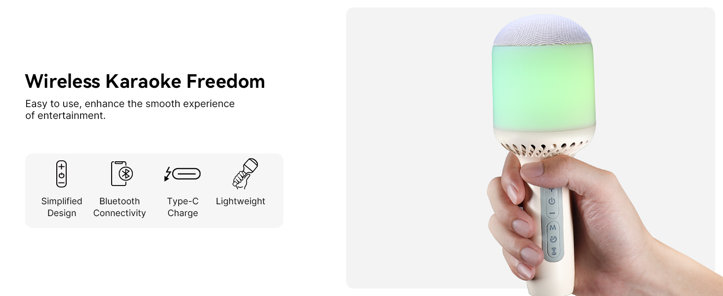 karaoke set, easy to use