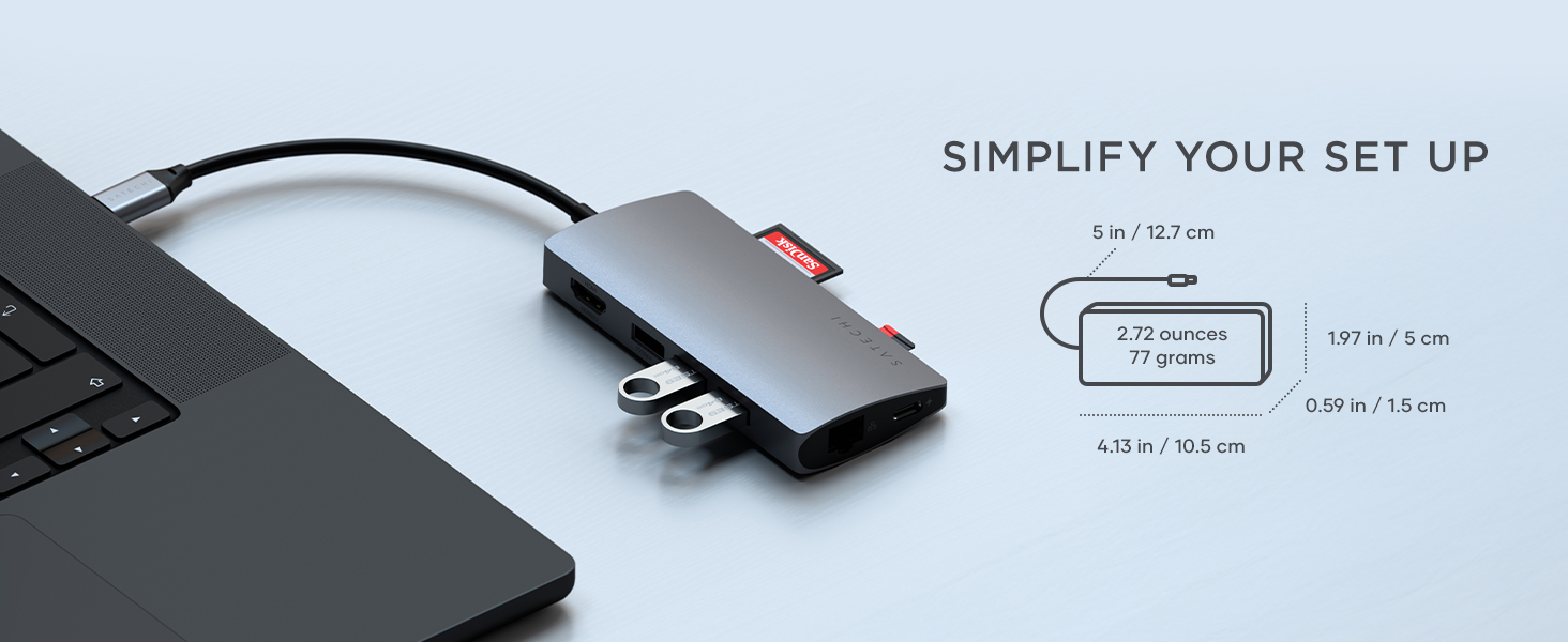 USB-C Multiport Adapter V2 - Premium