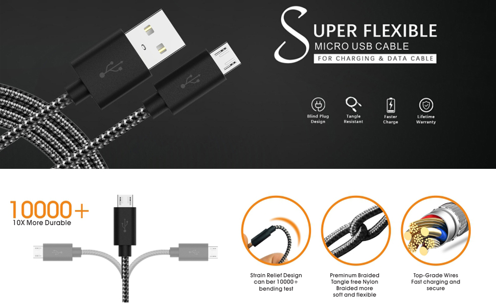 Micro usb cable