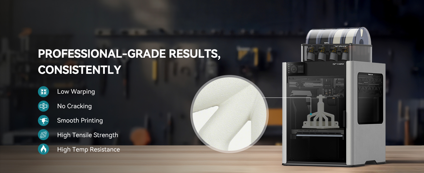 sunlu 3d printer filament PC 1.75mm filament 3d printing engineering filament 1kg natural white(1)