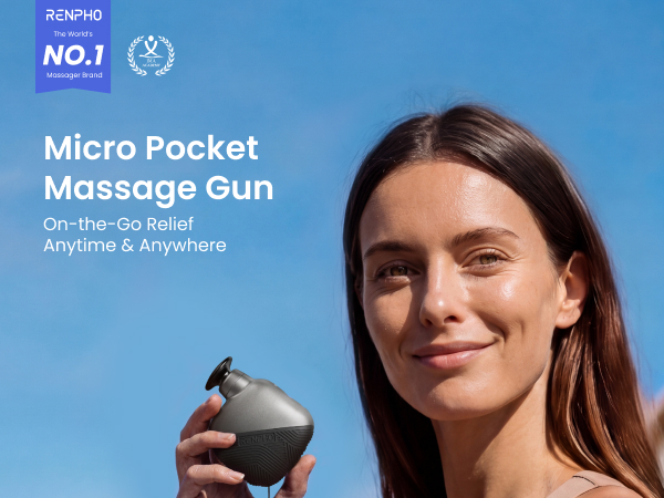 RENPHO Micro Pocket Mini Massage Gun